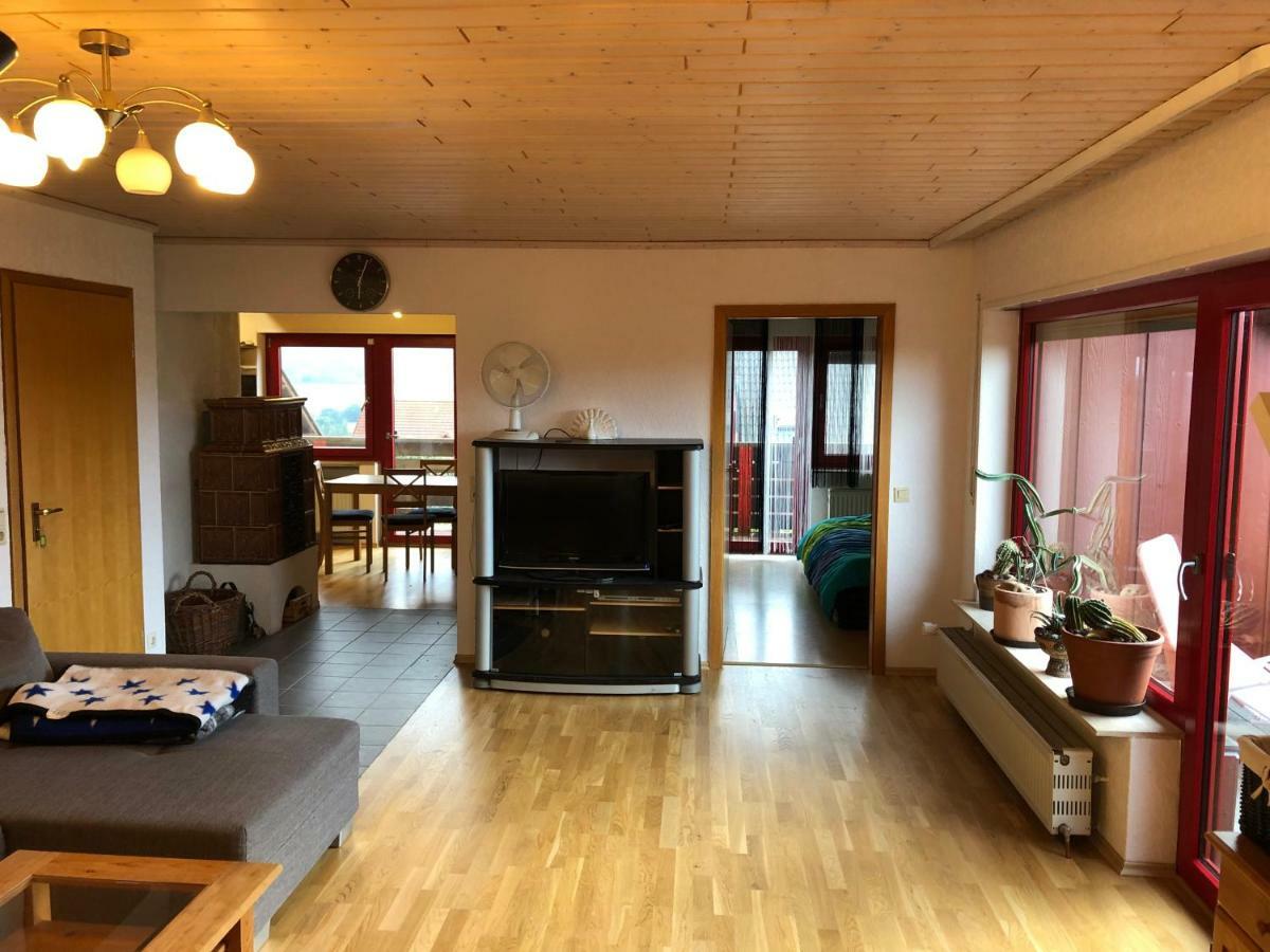 Natuerlicher Holzkomfort Im Hessischen Kegelspiel Hünfeld エクステリア 写真